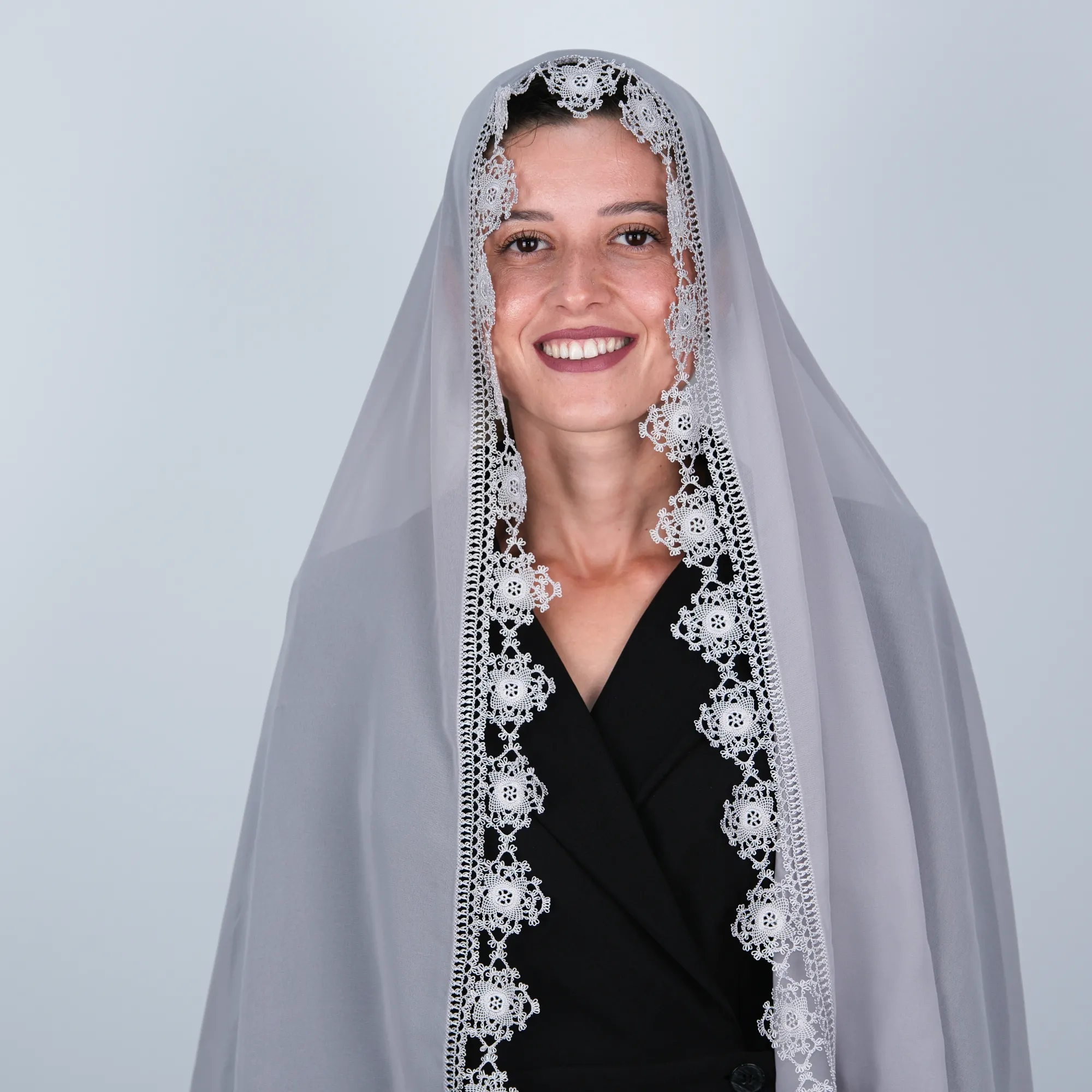 İğne Oyası Tesbihli Mevlüt Örtüsü Resim 6