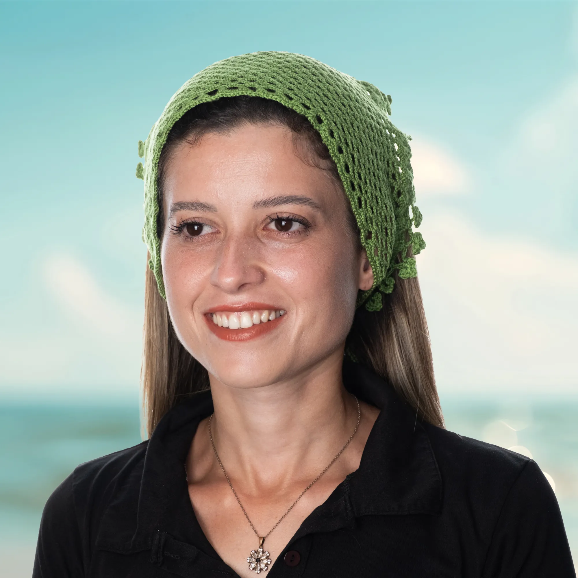 El Örgüsü Bohem Saç Bandanası